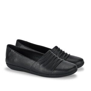 NWOB BareTraps Piper Slip On Black Flats l Size 9